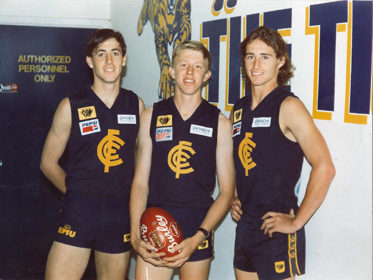 1992 Paul Burton and Greg Harding Claremont Football Club History